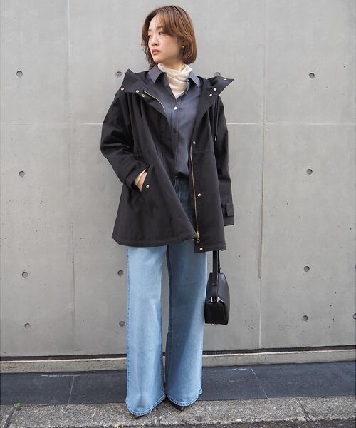 qualite / カリテ パーカー | 【万能の羽織りがアップデートして登場！】ダブルドロストマウンテンパーカ | 詳細2