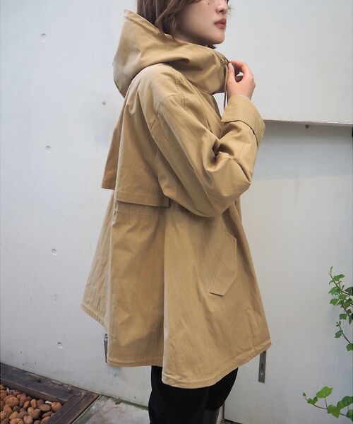 qualite / カリテ パーカー | 【万能の羽織りがアップデートして登場！】ダブルドロストマウンテンパーカ | 詳細8