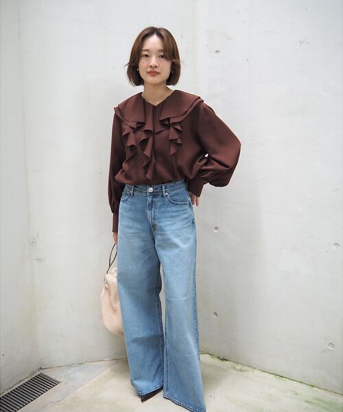 qualite / カリテ シャツ・ブラウス | ダブルラッフルブラウス | 詳細15