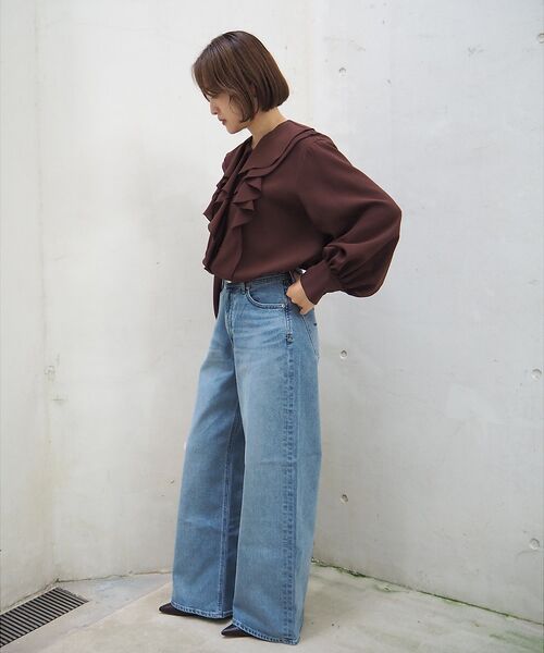 qualite / カリテ シャツ・ブラウス | ダブルラッフルブラウス | 詳細28