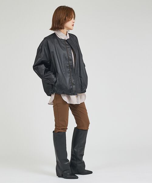 qualite / カリテ ブーツ（ショート丈） | 【REMME】カバーロングウェッジ/ロングブーツ | 詳細1