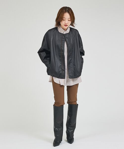 qualite / カリテ ブーツ（ショート丈） | 【REMME】カバーロングウェッジ/ロングブーツ | 詳細2