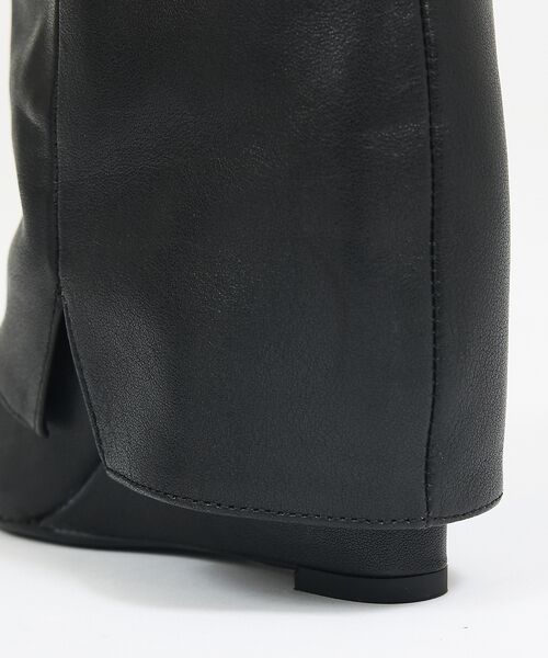 qualite / カリテ ブーツ（ショート丈） | 【REMME】カバーロングウェッジ/ロングブーツ | 詳細7