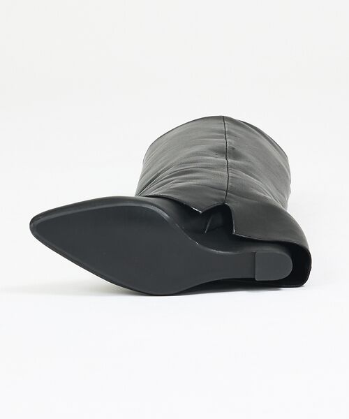 qualite / カリテ ブーツ（ショート丈） | 【REMME】カバーロングウェッジ/ロングブーツ | 詳細9