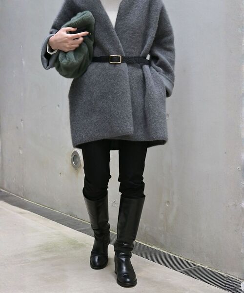 qualite / カリテ ベルト・サスペンダー | クロコダイルフリーサイズベルト | 詳細1