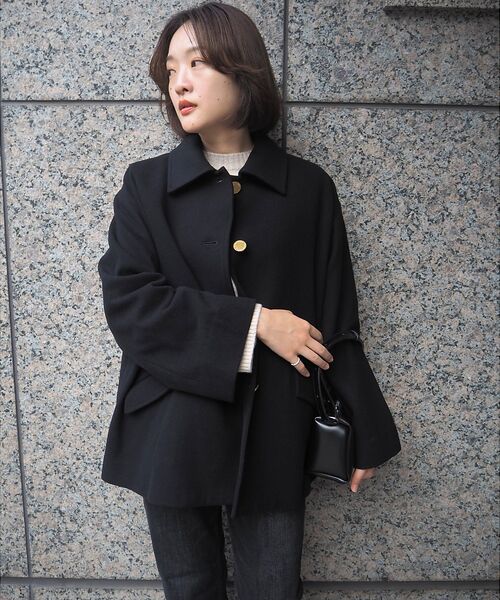 qualite / カリテ ピーコート | 【TWW】LINTON SHORT リントン ショートコート | 詳細3