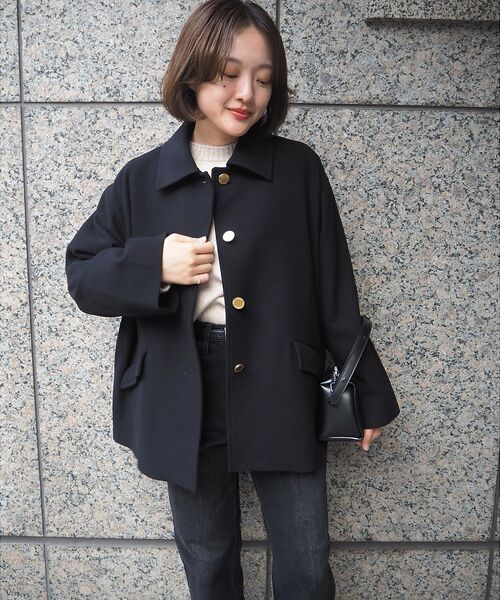 qualite / カリテ ピーコート | 【TWW】LINTON SHORT リントン ショートコート | 詳細4