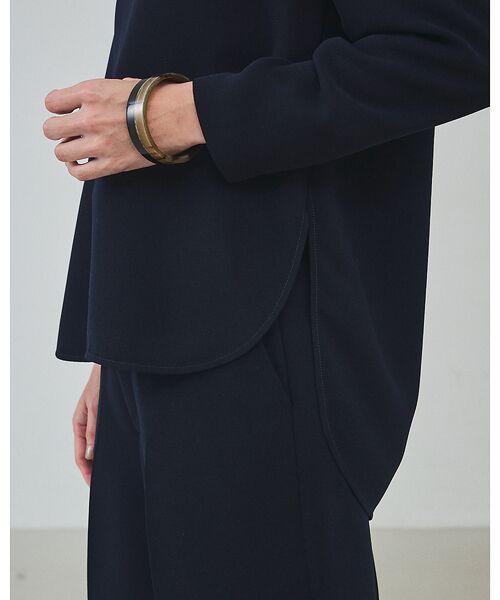 qualite / カリテ シャツ・ブラウス | ライトダブルクロスナローブラウス【予約】 | 詳細15