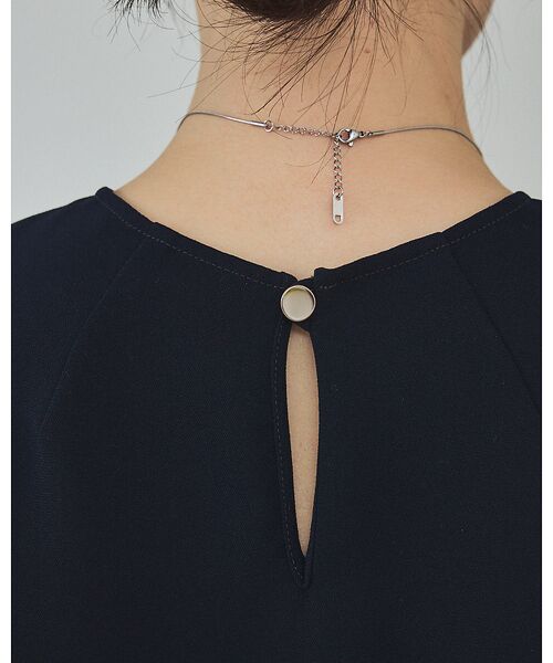 qualite / カリテ シャツ・ブラウス | ライトダブルクロスナローブラウス【予約】 | 詳細12