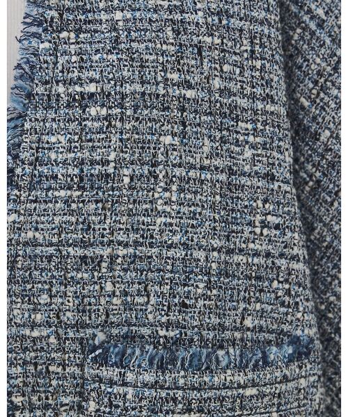 qualite / カリテ ベスト | ラメツイードジレ | 詳細16