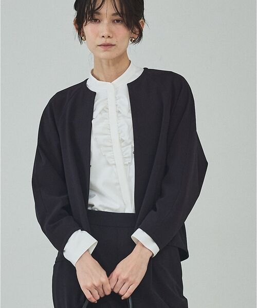 qualite / カリテ シャツ・ブラウス | フロントラッフルブラウス【予約】 | 詳細10