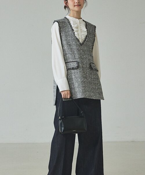 qualite / カリテ シャツ・ブラウス | フロントラッフルブラウス【予約】 | 詳細24