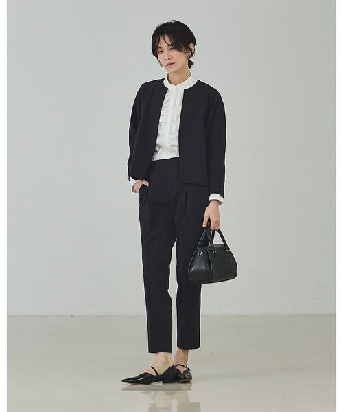 qualite / カリテ シャツ・ブラウス | フロントラッフルブラウス【予約】 | 詳細5