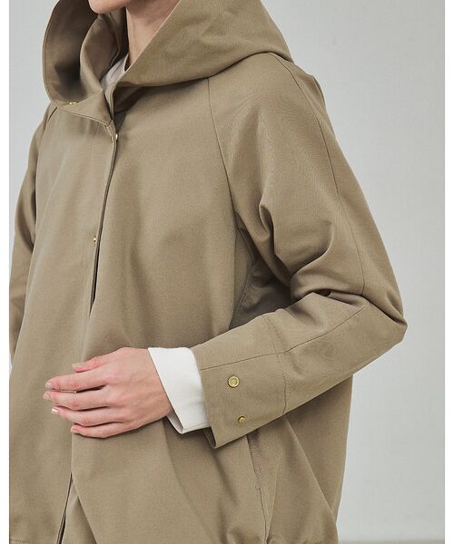 qualite / カリテ ブルゾン | タスランストレッチフードブルゾン【予約】 | 詳細10