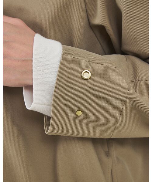 qualite / カリテ ブルゾン | タスランストレッチフードブルゾン【予約】 | 詳細12