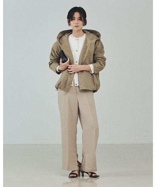 qualite / カリテ ブルゾン | タスランストレッチフードブルゾン【予約】 | 詳細3