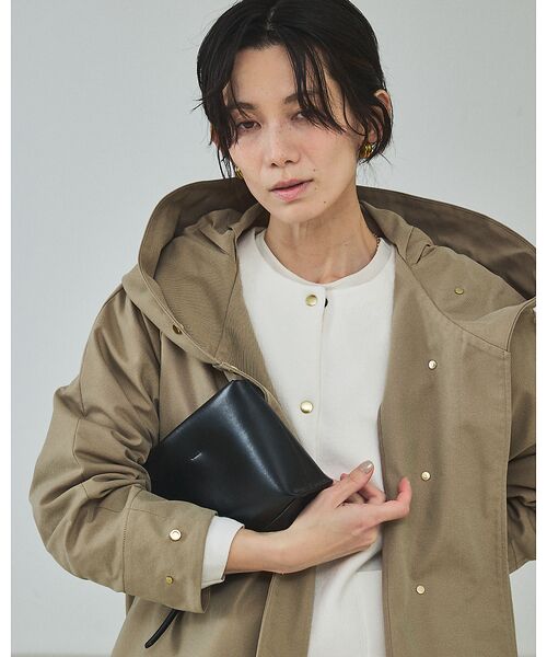 qualite / カリテ ブルゾン | タスランストレッチフードブルゾン【予約】 | 詳細6