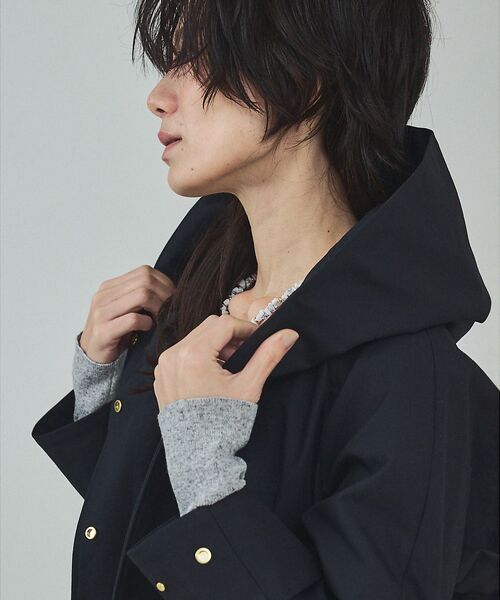 qualite / カリテ ブルゾン | タスランストレッチフードブルゾン【予約】 | 詳細20