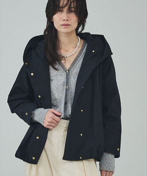 qualite / カリテ ブルゾン | タスランストレッチフードブルゾン【予約】 | 詳細22