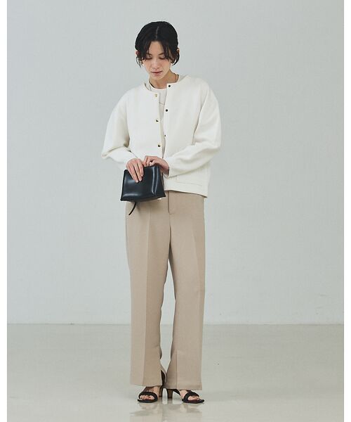 qualite / カリテ カーディガン・ボレロ | ダブルフェイスニットカーデ【予約】 | 詳細1