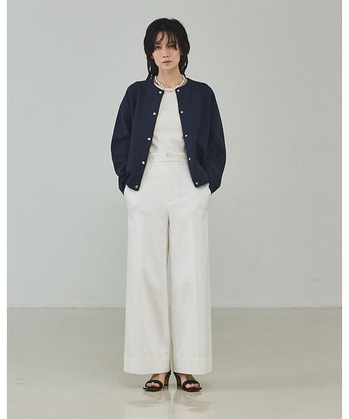 qualite / カリテ カーディガン・ボレロ | ダブルフェイスニットカーデ【予約】 | 詳細4