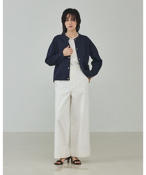 qualite / カリテ カーディガン・ボレロ | ダブルフェイスニットカーデ【予約】 | 詳細6