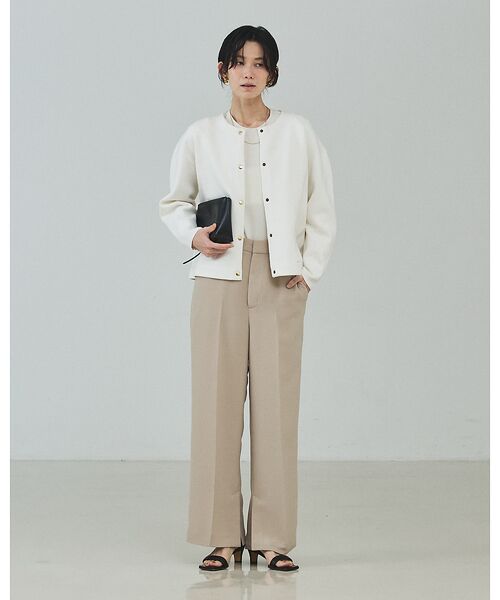 qualite / カリテ パンツ | ライトダブルクロスベンツ【予約】 | 詳細15