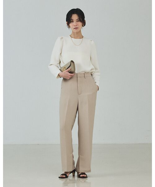 qualite / カリテ パンツ | ライトダブルクロスベンツ【予約】 | 詳細16