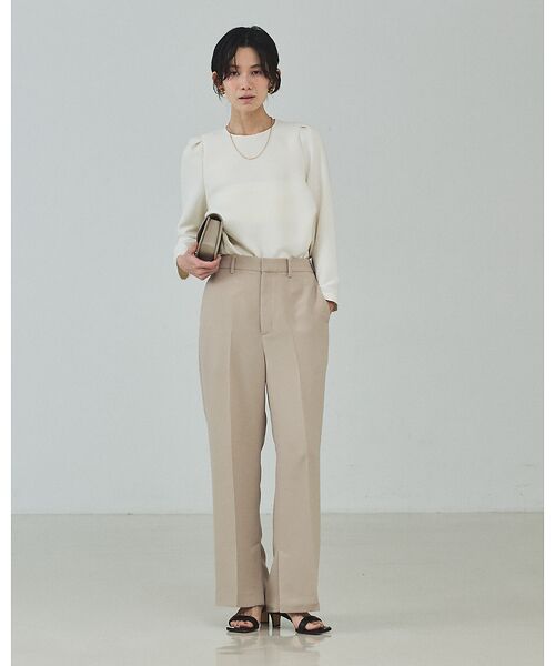 qualite / カリテ パンツ | ライトダブルクロスベンツ【予約】 | 詳細17