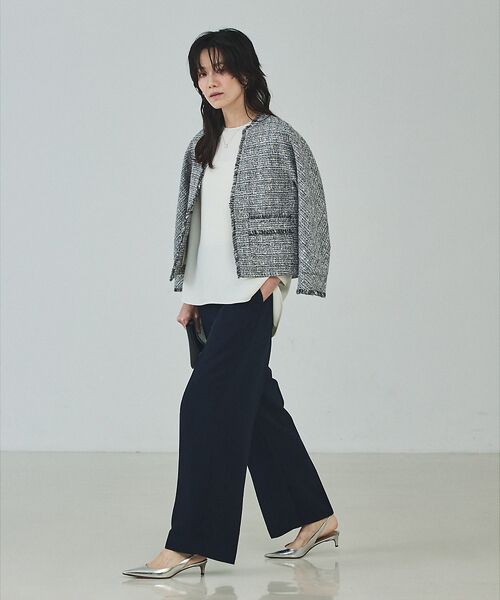 qualite / カリテ パンツ | ライトダブルクロスベンツ【予約】 | 詳細18