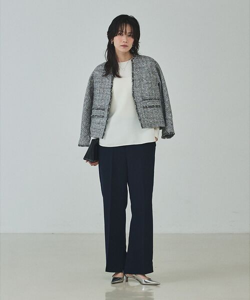 qualite / カリテ パンツ | ライトダブルクロスベンツ【予約】 | 詳細19