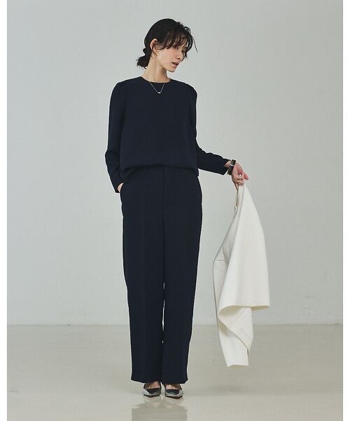 qualite / カリテ パンツ | ライトダブルクロスベンツ【予約】 | 詳細23