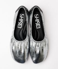 qualite / カリテ バレエシューズ | 【SHISEI】BALLET METALIC バレエシューズ シルバー