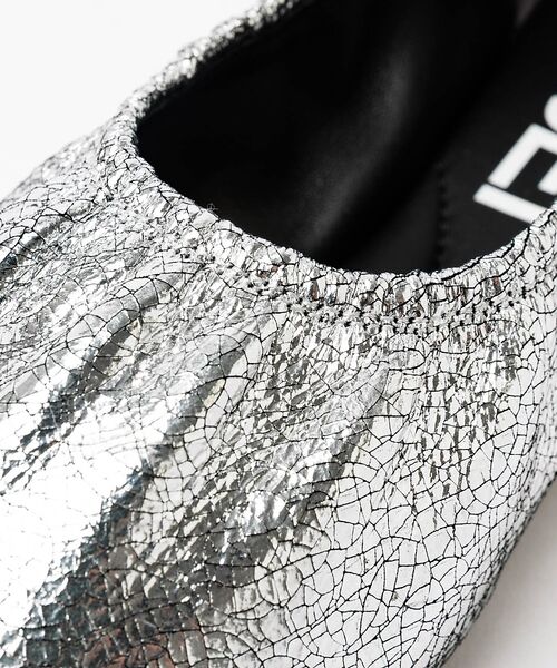 qualite / カリテ バレエシューズ | 【SHISEI】BALLET METALIC バレエシューズ シルバー | 詳細9