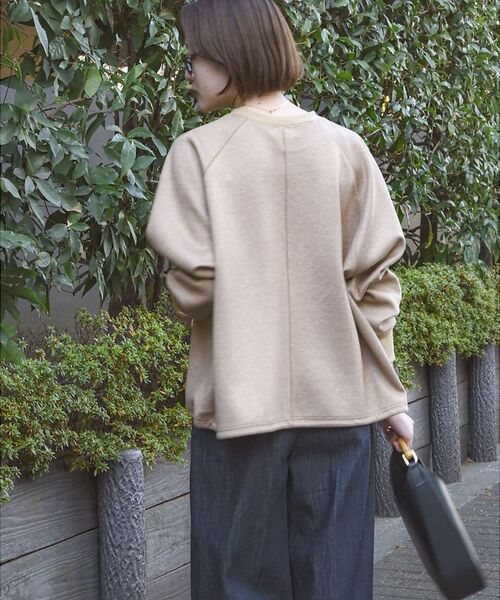 qualite / カリテ スウェット | 【ラフすぎない大人のスウェット】ラメスウェットプルオーバー | 詳細9