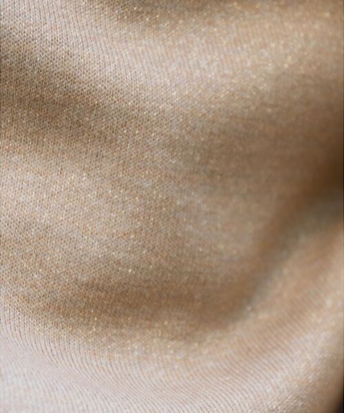 qualite / カリテ スウェット | 【ラフすぎない大人のスウェット】ラメスウェットプルオーバー | 詳細10