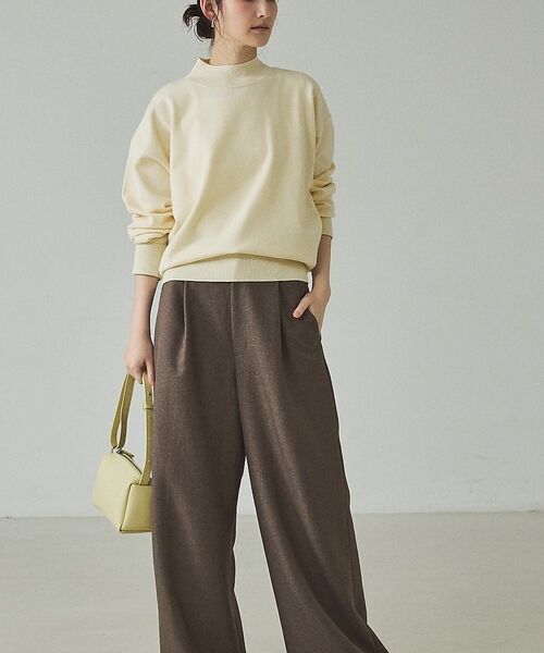 qualite / カリテ ニット・セーター | バイカラーハイネックプルオーバー【予約】 | 詳細4