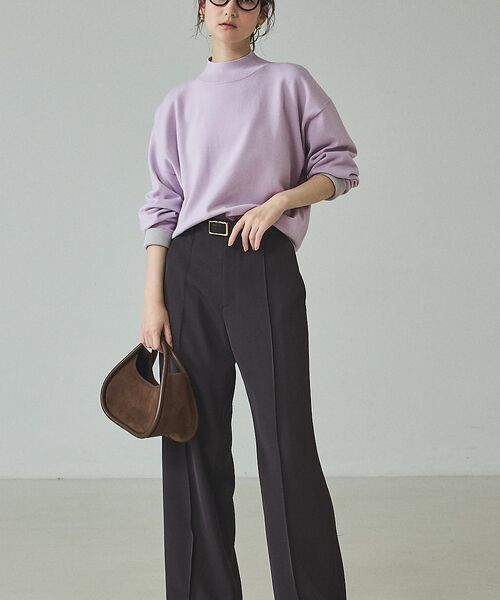 qualite / カリテ ニット・セーター | バイカラーハイネックプルオーバー【予約】 | 詳細9