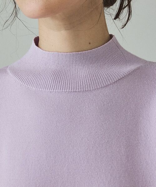 qualite / カリテ ニット・セーター | バイカラーハイネックプルオーバー【予約】 | 詳細18