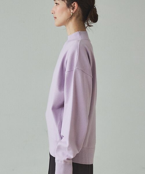 qualite / カリテ ニット・セーター | バイカラーハイネックプルオーバー【予約】 | 詳細16