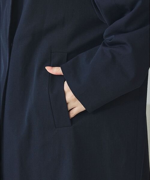 qualite / カリテ トレンチコート | 【大人のスプリングコート】オーバースタンドコート【予約】 | 詳細21