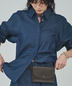 qualite / カリテ シャツ・ブラウス | 【セットアップ対応】テンセルハイツイストシャツ【予約】