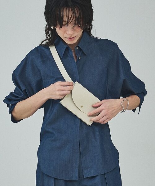 qualite / カリテ シャツ・ブラウス | 【セットアップ対応】テンセルハイツイストシャツ【予約】 | 詳細16