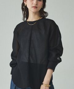 qualite / カリテ シャツ・ブラウス | シアーTブラウス【予約】