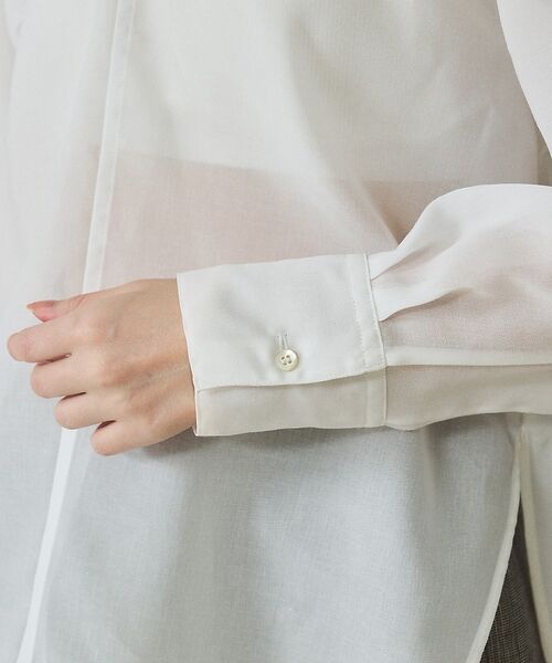 qualite / カリテ シャツ・ブラウス | シアーTブラウス【予約】 | 詳細12