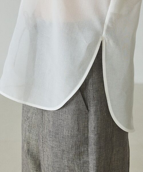 qualite / カリテ シャツ・ブラウス | シアーTブラウス【予約】 | 詳細13