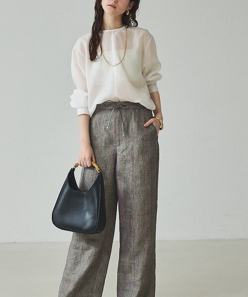 qualite / カリテ シャツ・ブラウス | シアーTブラウス【予約】 | 詳細17