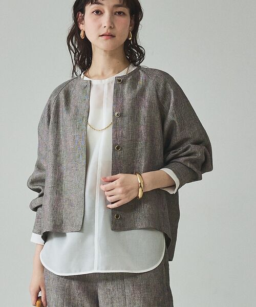 qualite / カリテ シャツ・ブラウス | シアーTブラウス【予約】 | 詳細18