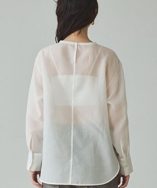 qualite / カリテ シャツ・ブラウス | シアーTブラウス【予約】 | 詳細9