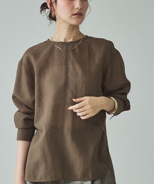 qualite / カリテ シャツ・ブラウス | シアーTブラウス【予約】 | 詳細22